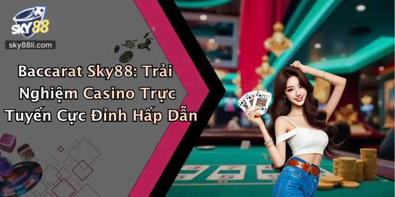 Baccarat Sky88: Trải Nghiệm Casino Trực Tuyến Cực Đỉnh Hấp Dẫn