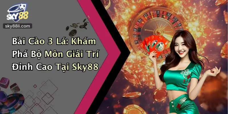 Bài Cào 3 Lá: Khám Phá Bộ Môn Giải Trí Đỉnh Cao Tại Sky88