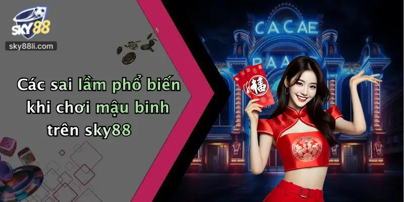 Các sai lầm phổ biến khi chơi mậu binh trên sky88