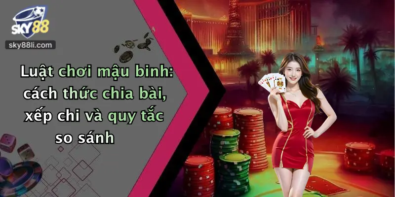 Luật chơi mậu binh: cách thức chia bài, xếp chi và quy tắc so sánh