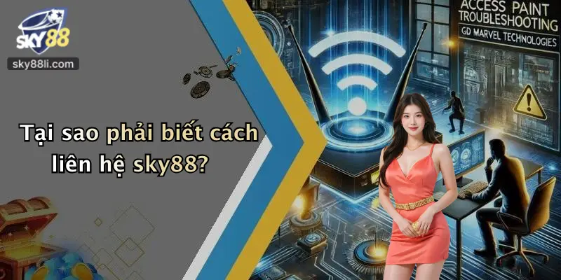 Tại sao phải biết cách liên hệ sky88?