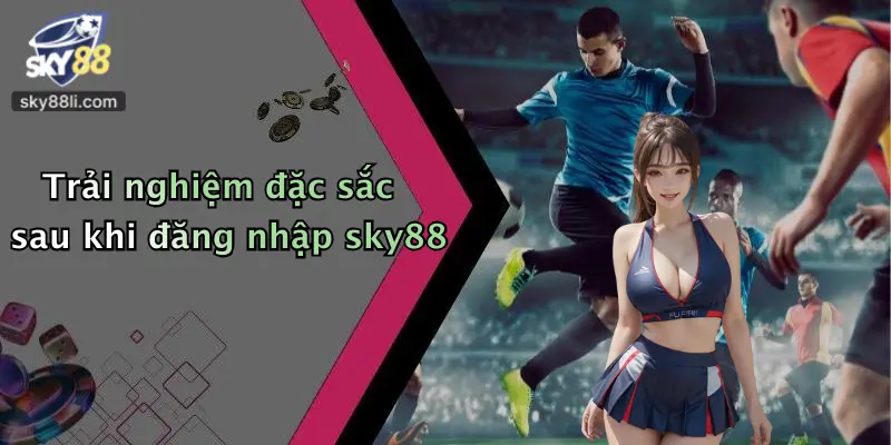 Trải nghiệm đặc sắc sau khi đăng nhập sky88